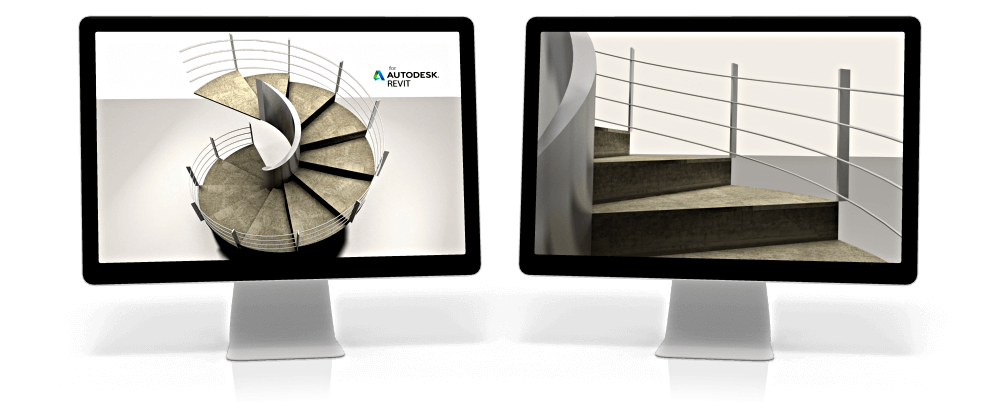OneRay-ST Spiral Stairs for Revit® Support Page