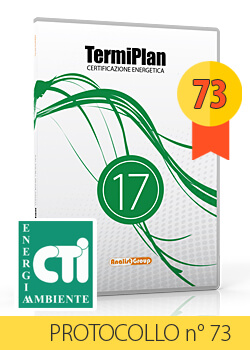 software per la certificazione energetica certificato CTI software certificazione energetica certificato CTI