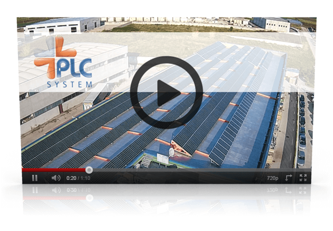 PLC SYSTEM ispezione pannelli fotovoltaici con DRONE