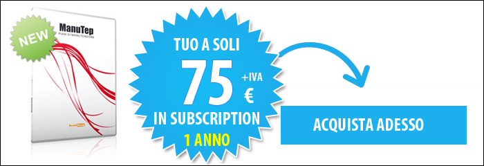 MANUTEP prezzo subscription