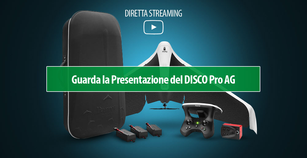 Guarda la presentazione Parrot DISCO Pro AG