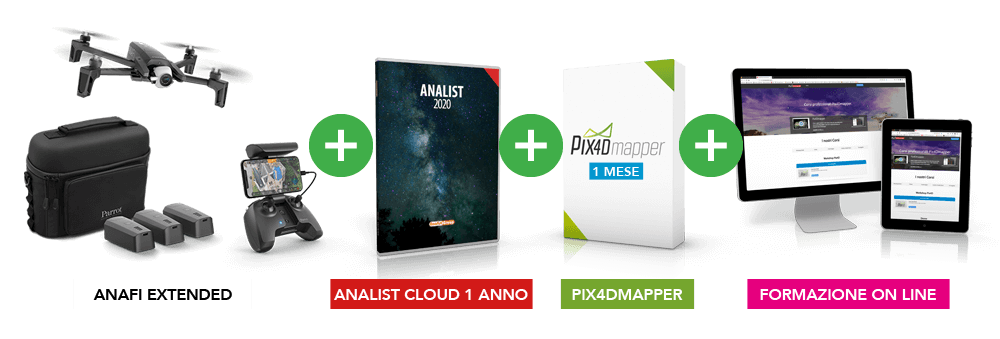 ANAFI Mission Kit fotogrammetria con drone ANAFI Mission Kit 2