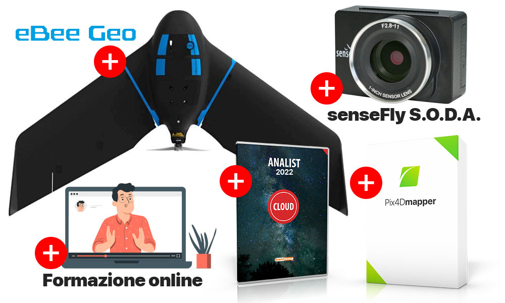 Soluzione eBee Geo Drone Ebee GEO soluzione