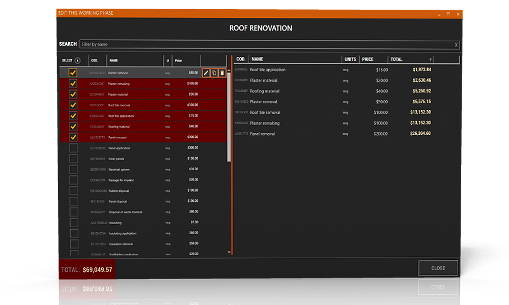 Fasi di lavorazione sotto controllo OneCLICK 07