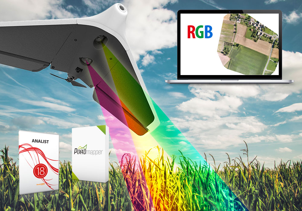 Ortofoto RGB Parrot SEQUOIA Ortofoto RGB SEQUOIA