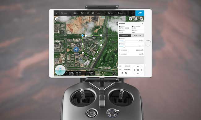 App DJI GS Pro inclusa