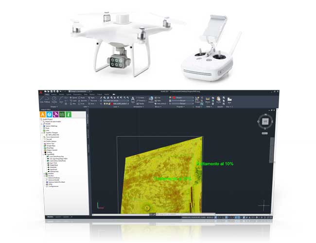 Phantom Multispectral NDVI