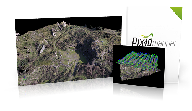 Software fotogrammetria automatica con drone Pix4Dmapper Pix4Dmapper drone