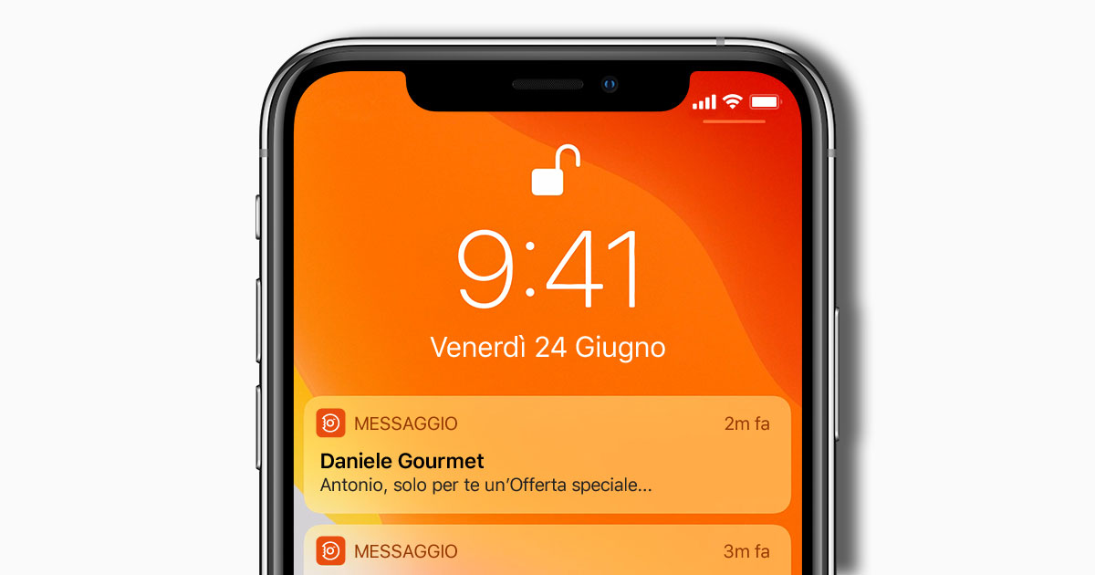 Spritz notification