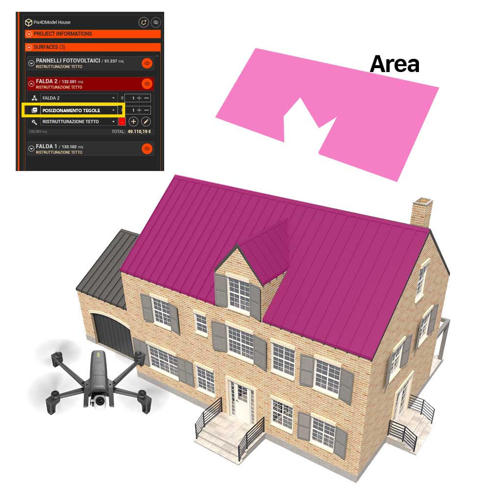 Perfetto per lavori su tetti TakePRO modello 3D