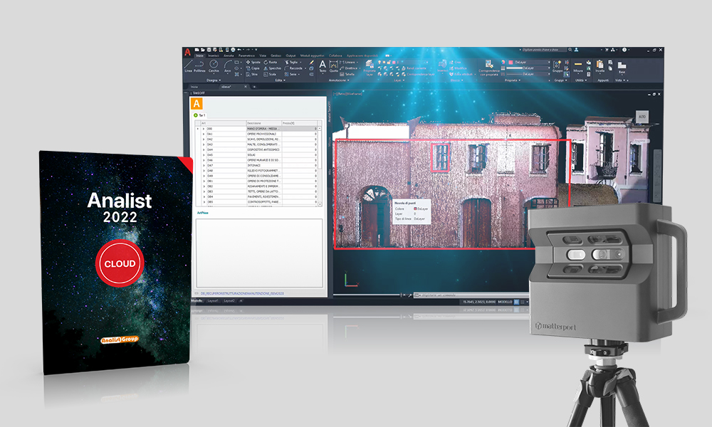 Soluzione Matterport con Analist 2022 CLOUD Soluzione Matterport con Analist 2022 CLOUD