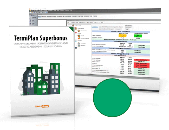 TermiPlan Superbonus, il software per la Certificazione Energetica Software Superbonus