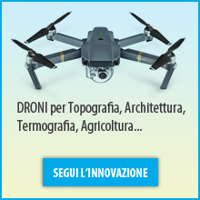 drone dji topografia architettura rilievo pon miur istruzione scuola istituto bando graduatoria analist group cantiere