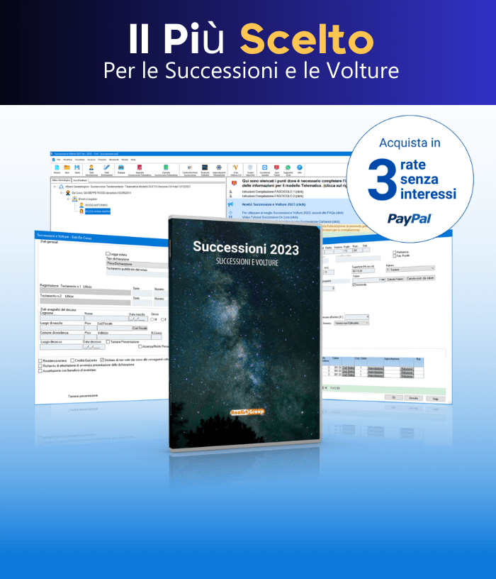 Scopri la soluzione per la redazione delle pratiche di Successione