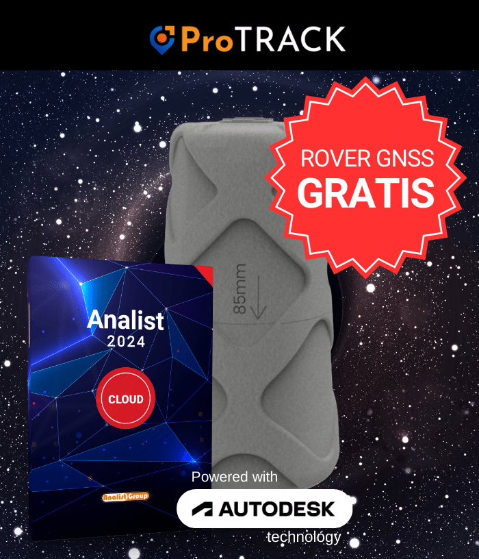 GNSS Rover ProTrack con Analist 2024