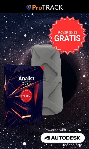 GNSS Rover ProTrack con Analist 2024