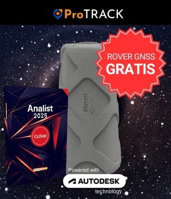 GNSS Rover ProTrack con Analist 2024