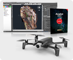 250 drone topografia