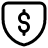 streamline icon cash shield48x48