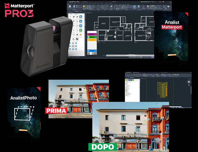 Matterport PRO 3 soluzioni Analist Group Matterport PRO 3 soluzioni