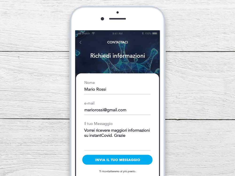 Contattaci Contact us