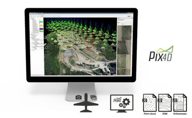 Pix4D software