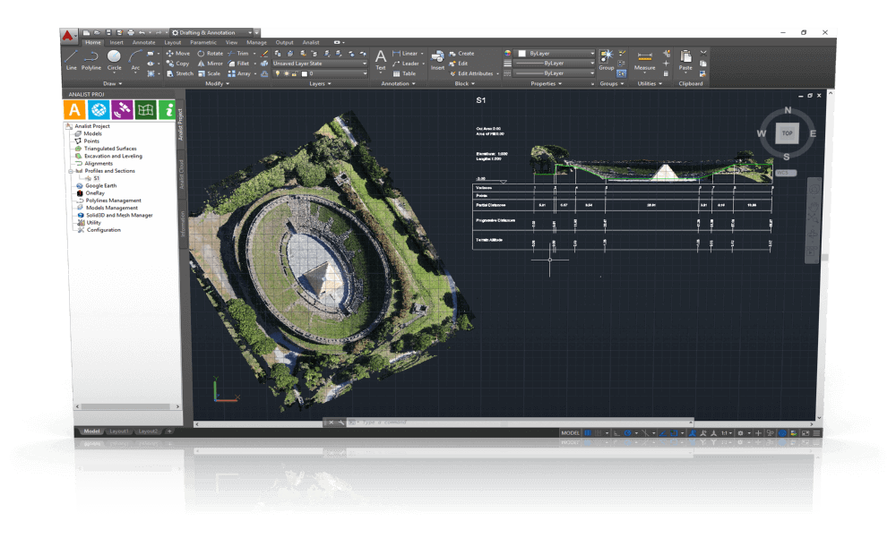 Software CAD Topografico basato su tecnologia Autodesk