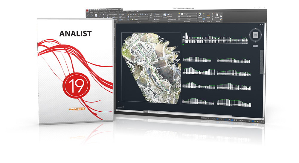 Software Topografia e Catasto basato su tecnologia Autodesk Curve Livello ANALIST 2019
