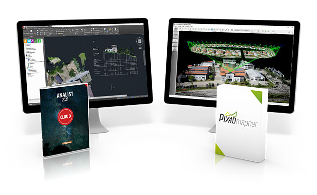 Software CAD Topografico basato su tecnologia Autodesk e Pix4Dmapper Pix4DmapperAnalist