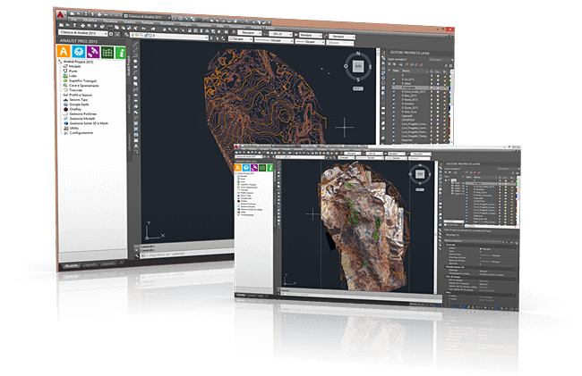Software CAD Topografico basato su tecnologia Autodesk Software Topografia drone 2018