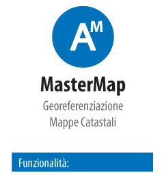 Software CAD Topografico basato su tecnologia Autodesk Georenferenziazione