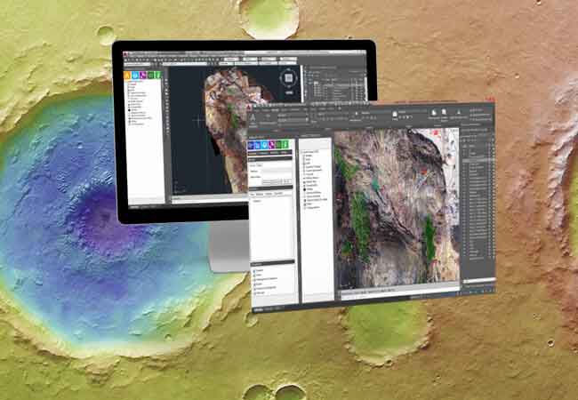 Software CAD Topografico basato su tecnologia Autodesk e Pix4Dmapper