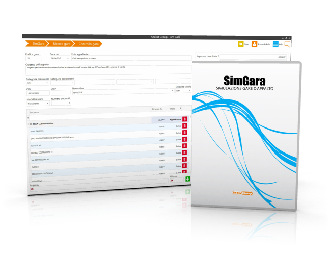 Software Simulazione Gare di Appalto