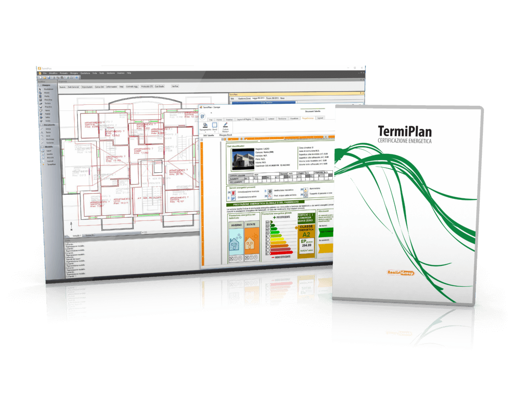 Software APE TermiPlan 2017 SOFTWARE CERTIFICAZIONE ENERGETICA