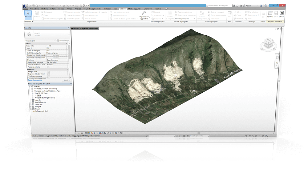 Ge Terrain Revit import dtm