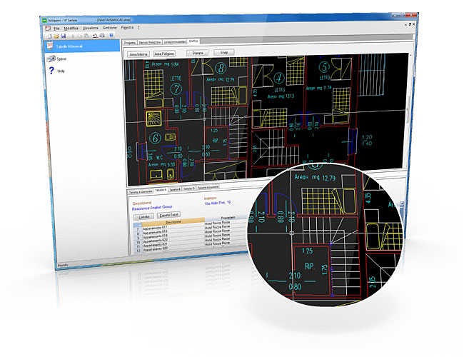 Importa DXF o DWG con il CAD integrato