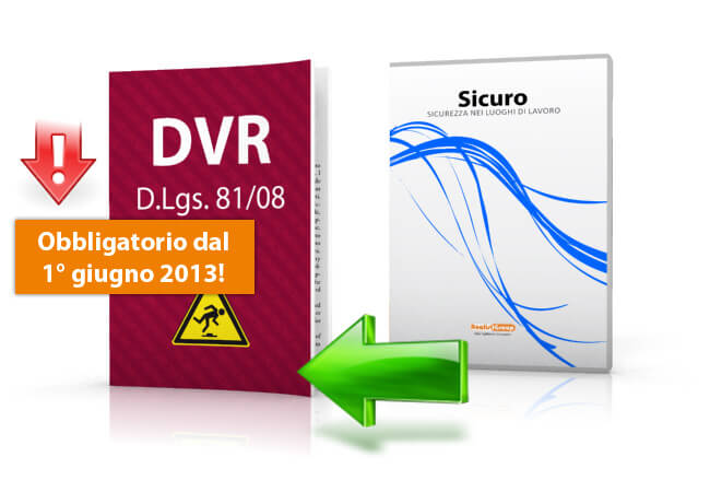 DVR Obbligatorio, redigilo con Sicuro - software sicurezza sul lavoro software sicurezza sul lavoro