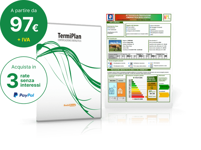 TermiPlan Software Certificazione Energetica