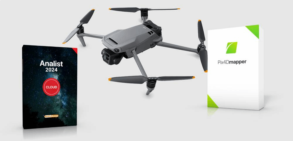 Rilievo Topografico con Drone - Software CAD Topografico basato su tecnologia Autodesk AN24 Mavic Pix2