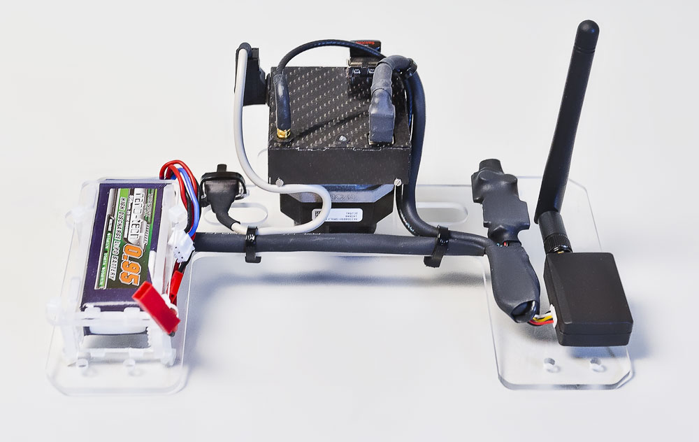 supporto FLIR TAU 2 per droni DJI Phantom supporto TAU 2 Phantom
