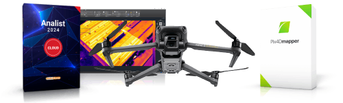 DJI Mavic 3T con Analist