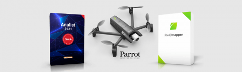 Parrot ANAFI USA con Pix4Dmapper ed Analist
