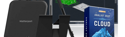 Soluzione Matterport PRO3 Performance Kit + Analist CLOUD 2027 + ProBIM (Licenza Subscription)