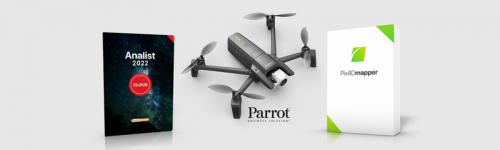 Parrot ANAFI USA con Pix4Dmapper ed Analist