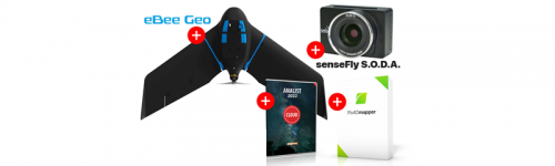 SenseFly eBee Geo con Pix4Dmapper ed Analist
