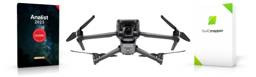 DJI Mavic 3E con Analist