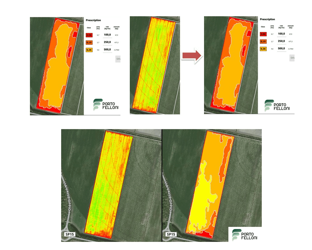 Indice NDVI - Azienda Agricola Porto Felloni